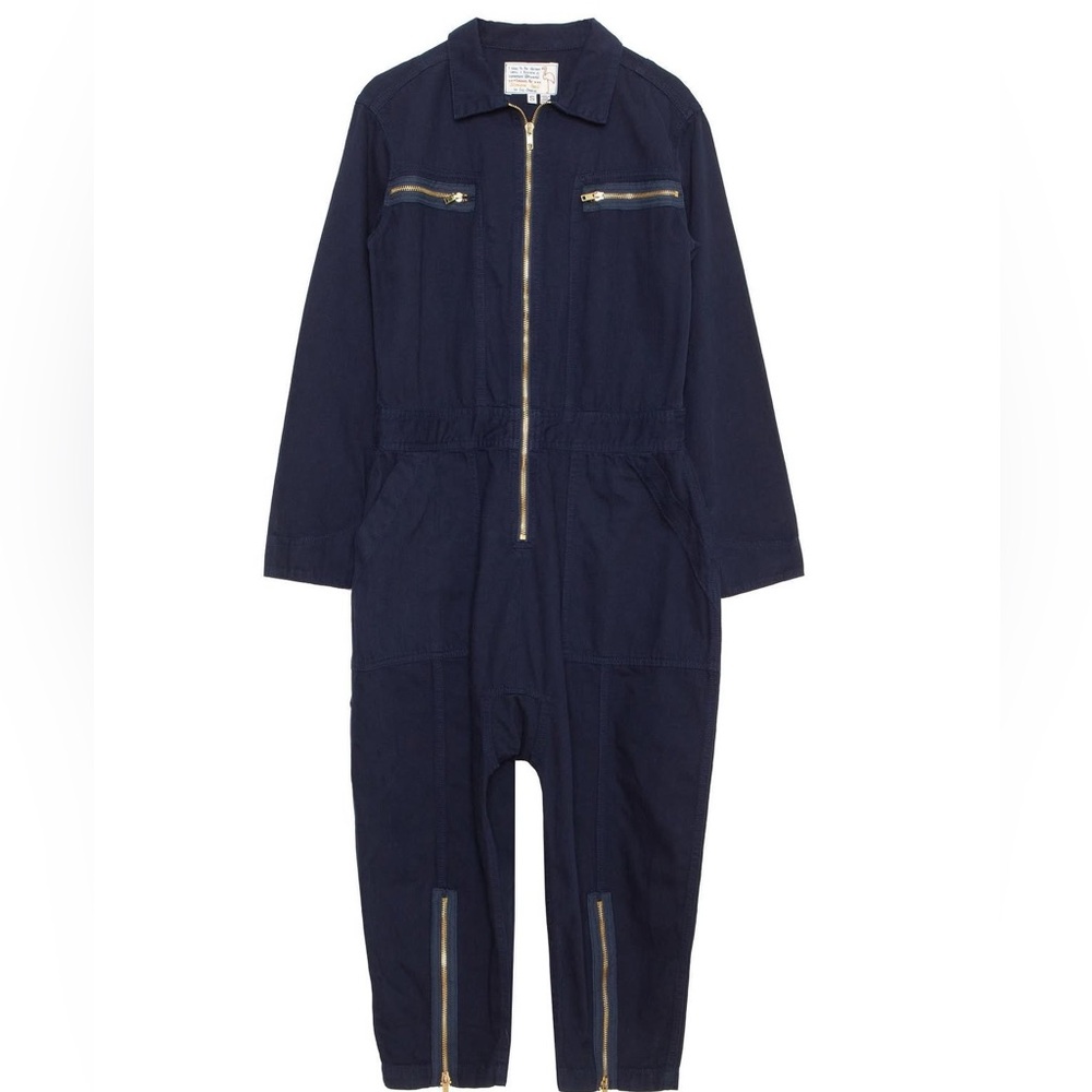 NWT: Sandrine Rose X Free People Zip Jumpsuit
